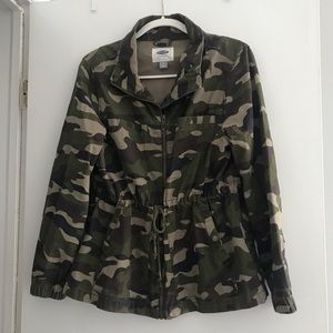 Old Navy Camo Jacket
